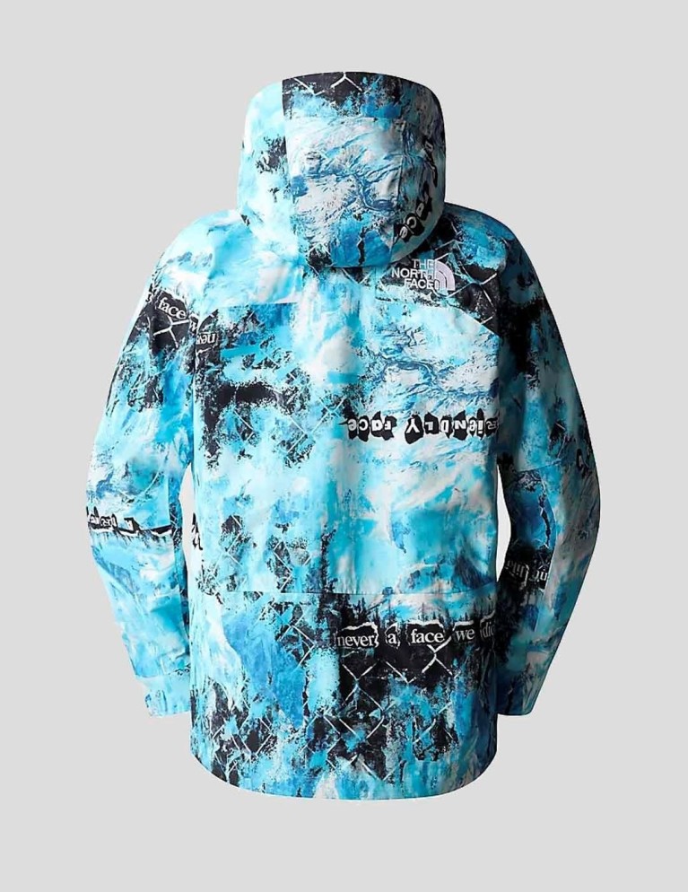 Caçadora THE NORTH FACE dragline print jacket norse blue cole navin never a face print